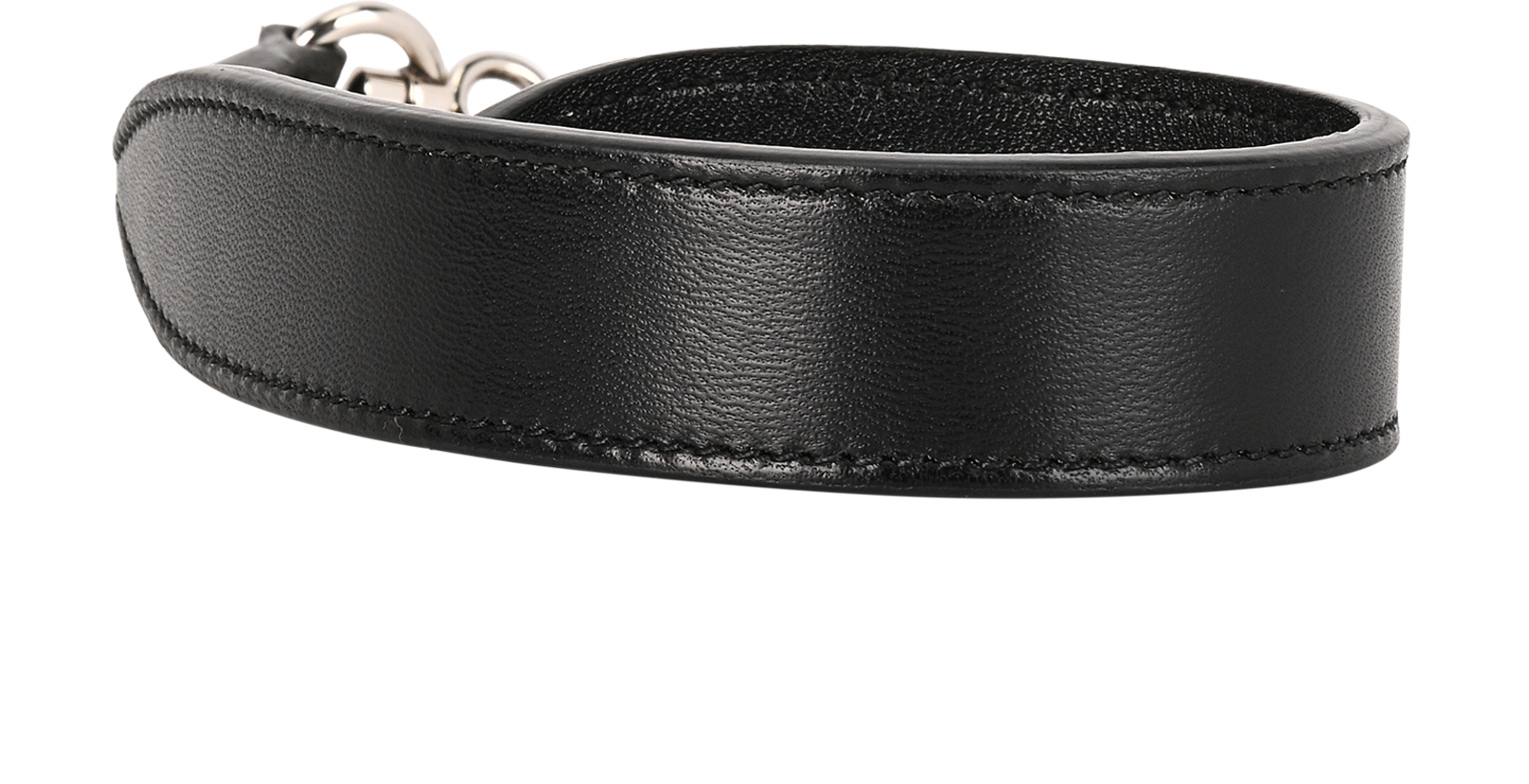 Horsebit Chain Padded Shoulder Bag, &pound;1,200, Handbags, Black, Leather, Other view